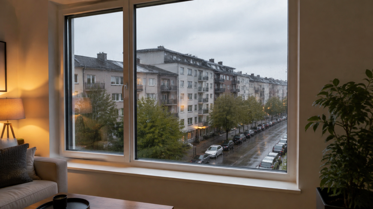 September-Check für Fenster in Hamburg - Stadtlärm, Feuchte und Heizperiode